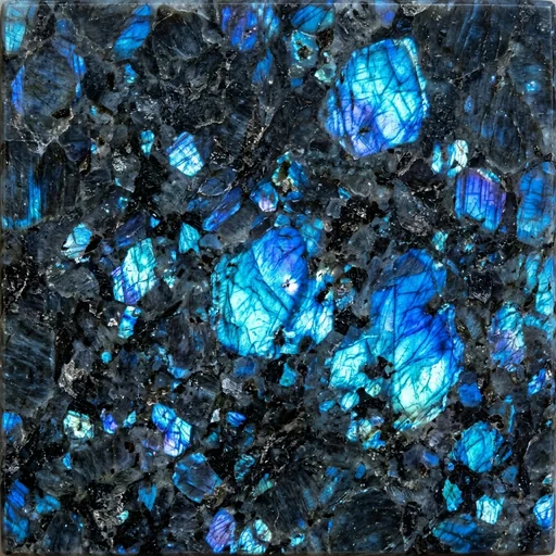Granit Labrador Bleu — Bleu irisé